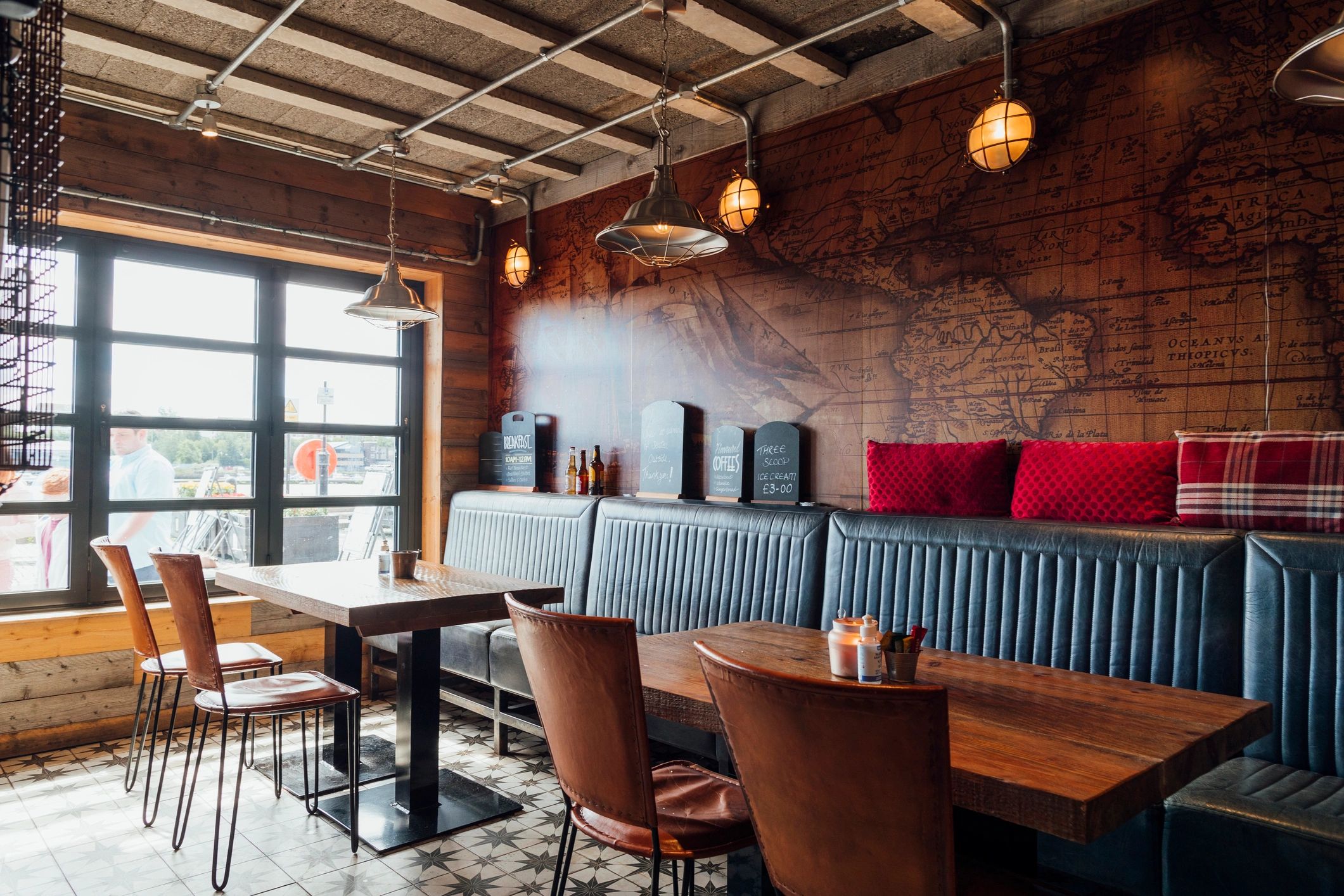 Commercial retail interior space
