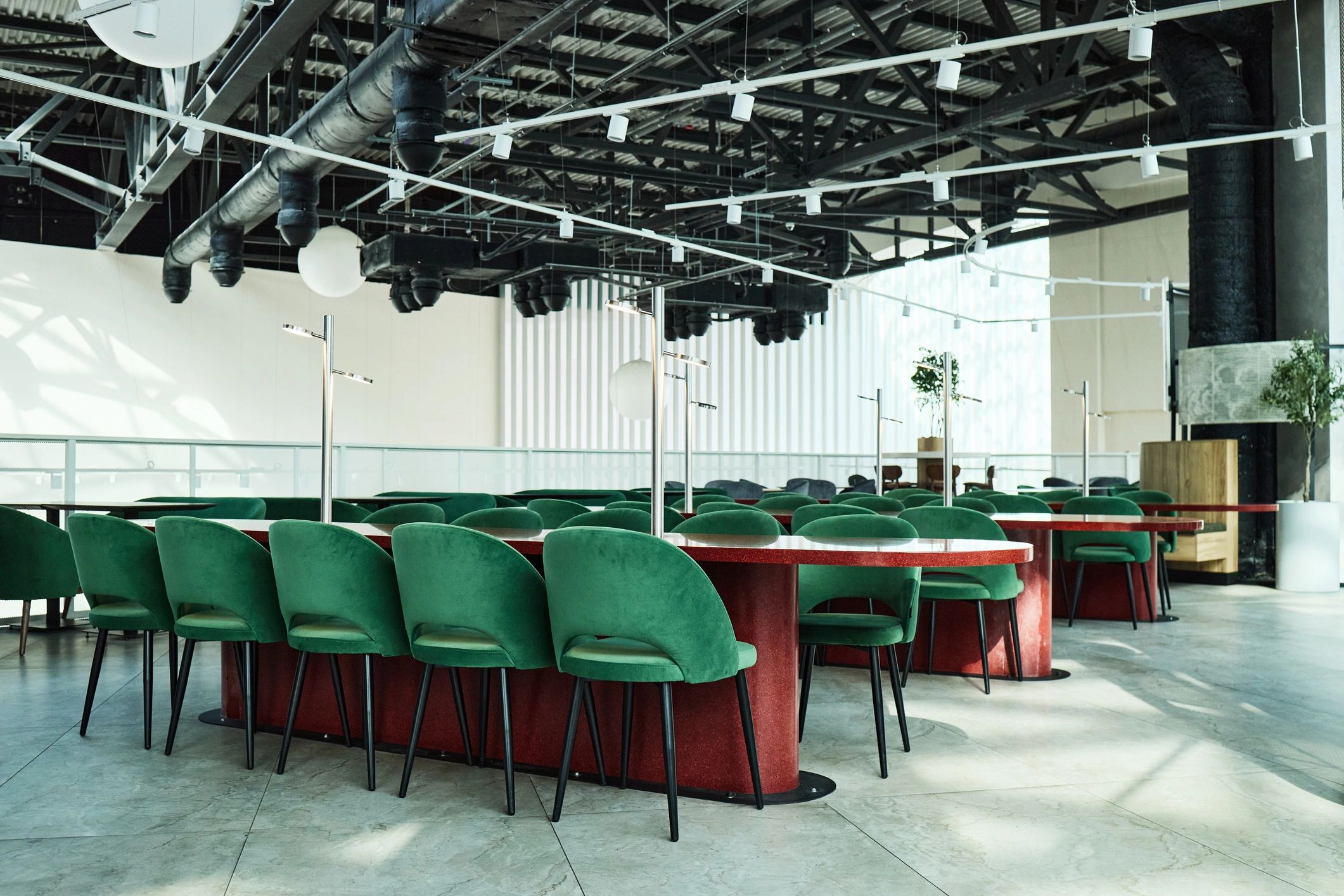 Modern coworking and office interior